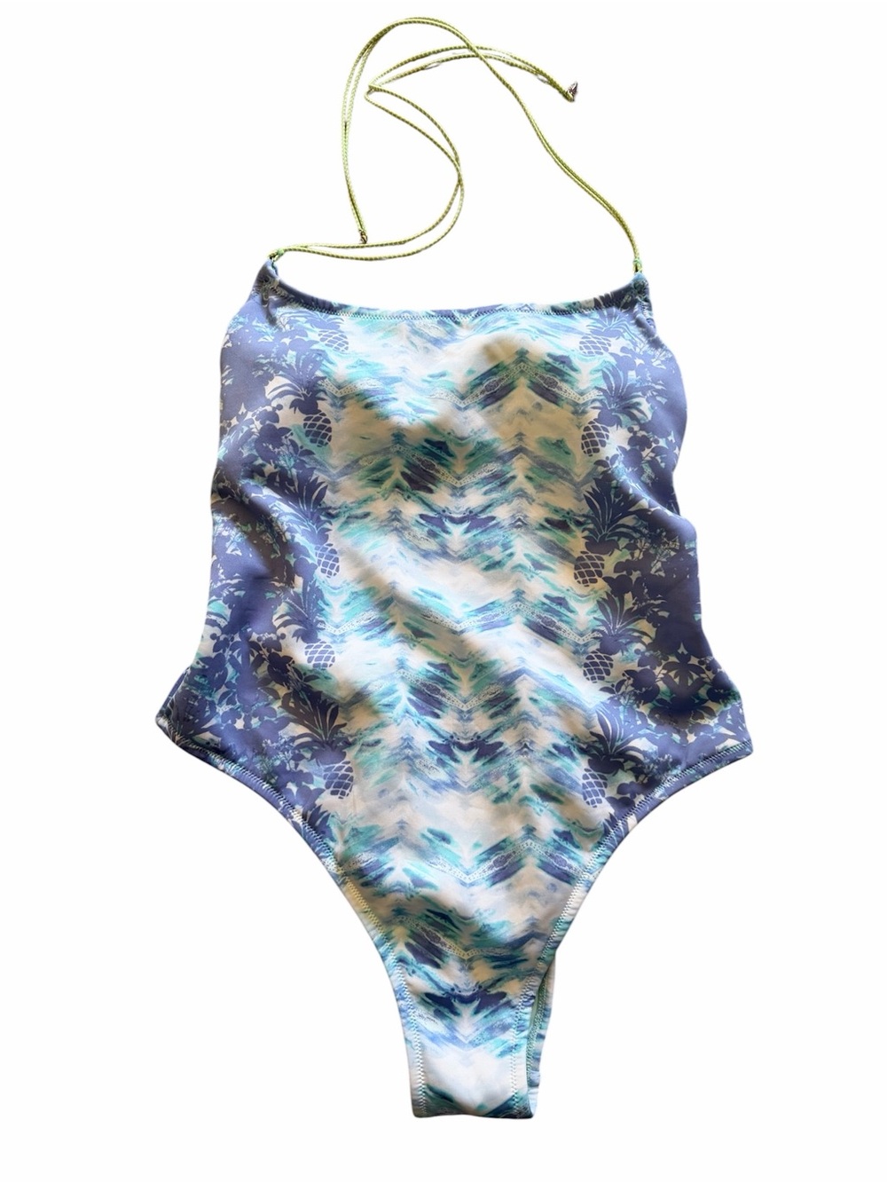 Victoria’s Secret Pineapple Tie Dye  One-Piece Swim Suit